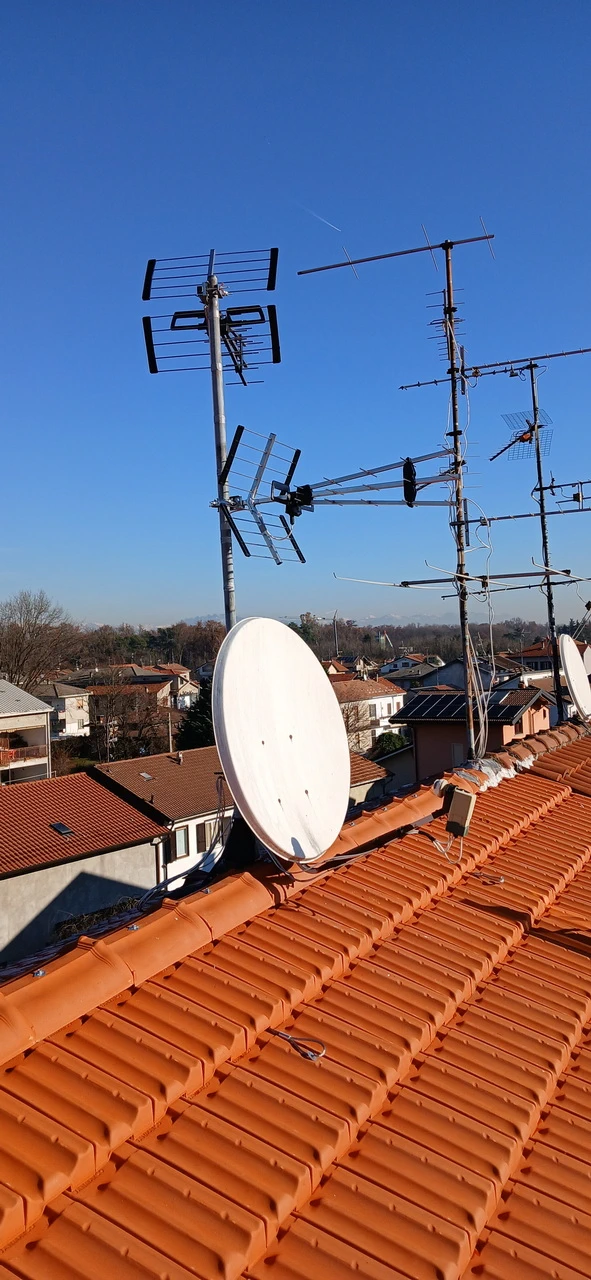 Riparazione impianto satellitare